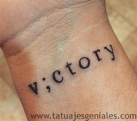 ¿Qué significado tienen los Tatuajes de Punto y Coma ...