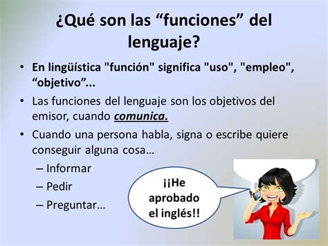 ¿Qué son las funciones del lenguaje?   ppt video online ...