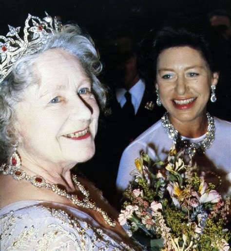 Queen Elizabeth, The Queen Mother and Princess Margaret ...