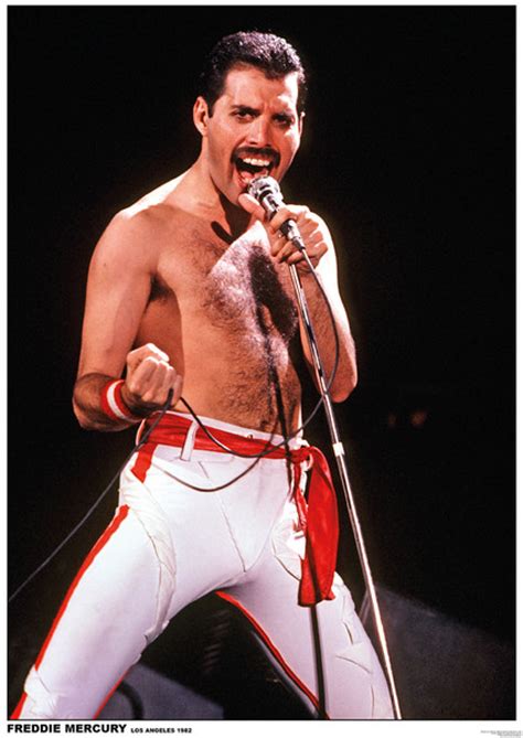 Queen   Freddie Mercury Poster   EuroPosters
