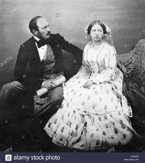 QUEEN VICTORIA and Prince Albert in 1854 when both were 35 ...