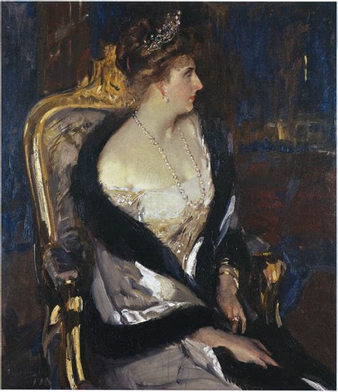 Queen Victoria Eugenia of Spain, 1911   Joaquín Sorolla ...
