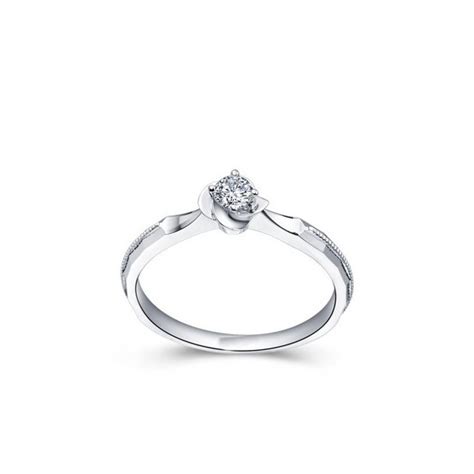 Queenly Inexpensive Solitaire Engagement Ring 0.33 Carat ...