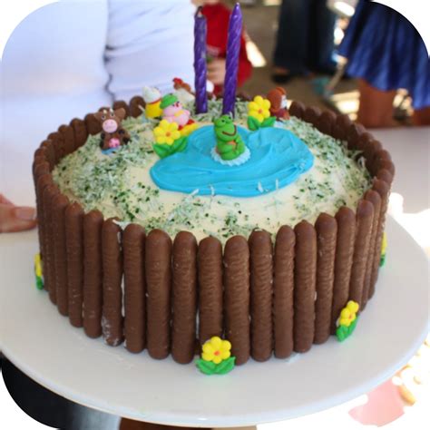 Quick and simple kids birthday cake   ee i ee i oh ...