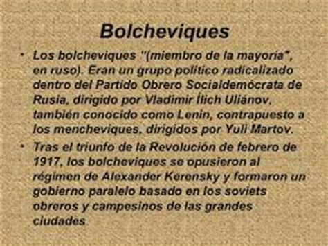 ¿Quiénes eran los bolcheviques? | La guía de Historia