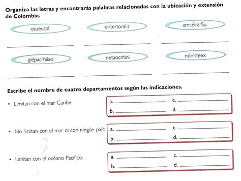 QUINTO GRADO : SITUACIÓN GEOGRÁFICA DE COLOMBIA