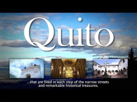 Quito, una ciudad enclavada en los Andes / Documental ...