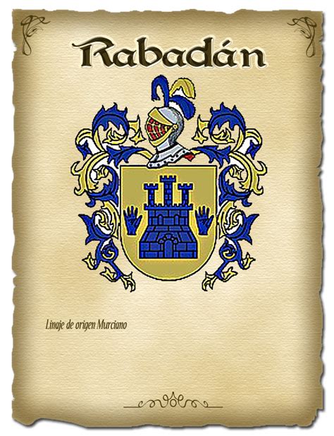 Rabadán: Significado del Apellido Rabadán + Escudo de ...