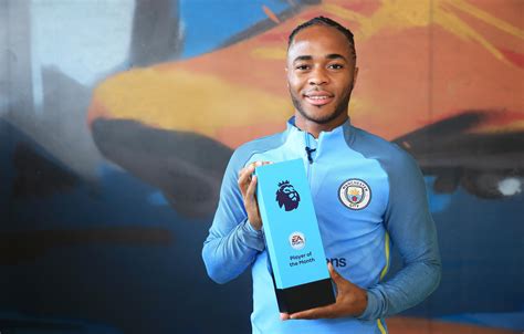 Raheem Sterling named Premier League Player of the Month ...
