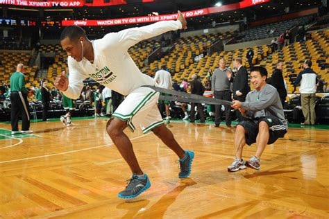 Rajon Rondo Dunking For Boston Celtics; Close To 100 Percent