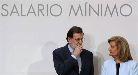 Rajoy condiciona la subida del salario mínimo a crecer más ...