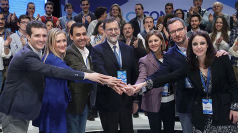 Rajoy, elegido por cuarta vez presidente del Partido Popular
