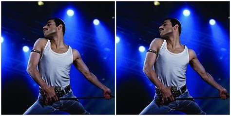 Rami Malek idéntico a Mercury en  Bohemian Rhapsody