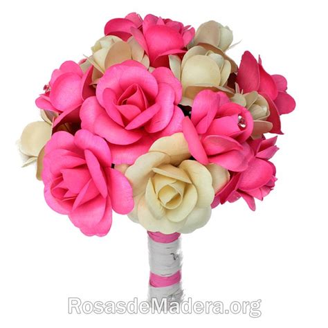 Ramo de rosas ternura   Rosas y flores de madera