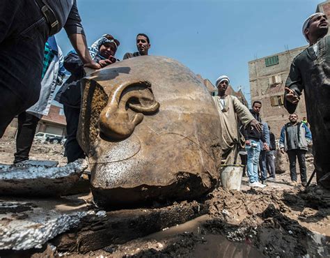 Ramses II 26ft high statue FOUND: Archaeologists hail  one ...