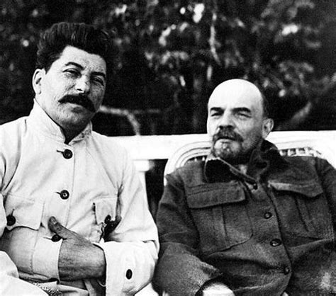 rare picture of Lenin and Stalin   Soviet Empire.com U.S.S.R.