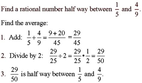 Rational and Irrational Numbers   MathBitsNotebook A1 ...