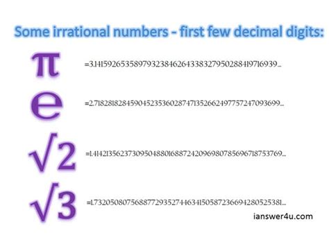Rational and Irrational numbers | Publish with Glogster!