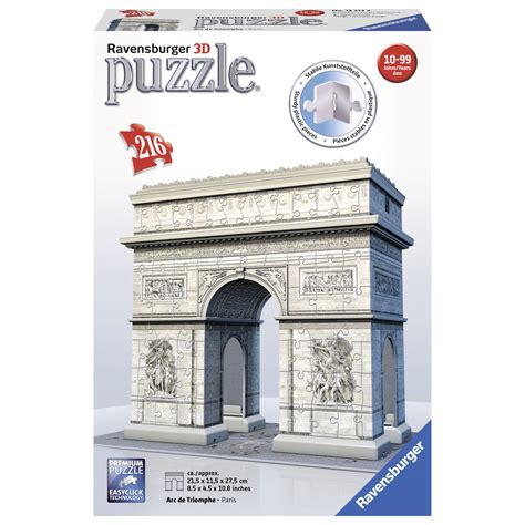 Ravensburger 3D Puzzle Arc de Triomphe | Thimble Toys