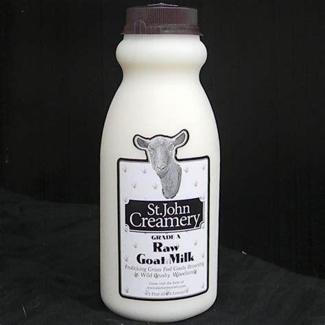 Raw Goat Milk – St John Creamery