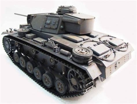Rc tank Panzer III 1:16 Full Metal StuntZolder.nl