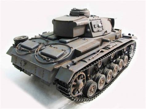 Rc tank Panzer III 1:16 Full Metal StuntZolder.nl