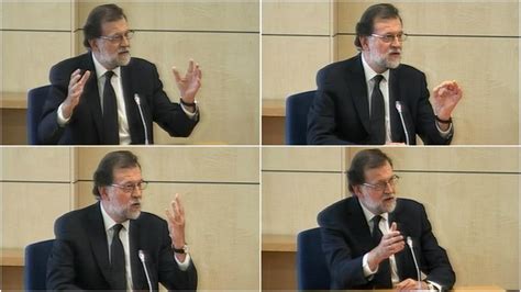 Reacciones a la declaración del presidente Rajoy en el ...