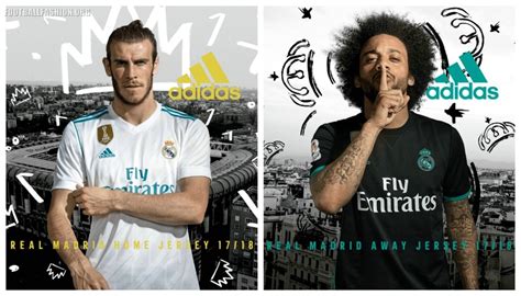 Real Madrid 2017/18 adidas Home and Away Kits – FOOTBALL ...