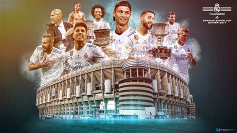Real Madrid 2017 Spanish Super Cup Wallpaper by szwejzi on ...