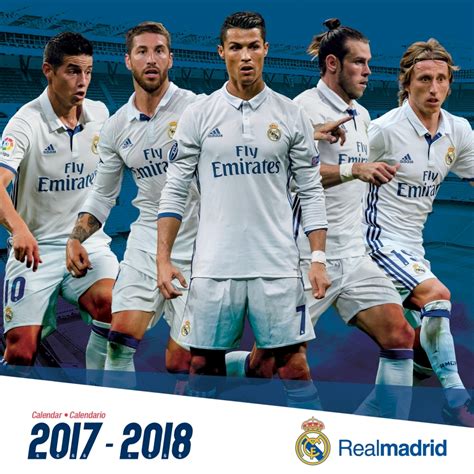 Real Madrid 2018 Wall Calendar | | Calendars.com
