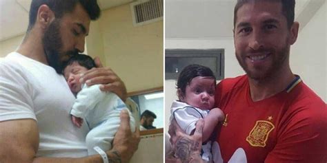 Real Madrid and Spain captain, Sergio Ramos, meets family ...