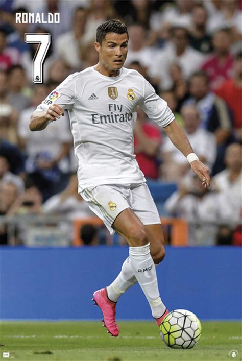 Real Madrid   Cristiano Ronaldo CR7 15/16 Poster | Sold at ...