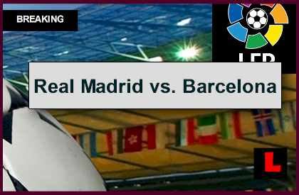Real Madrid vs. Barcelona 2014 Score En Vivo Ignites La ...