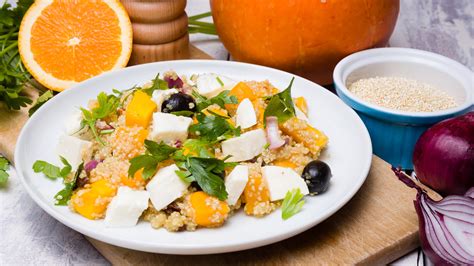 Receta de Ensalada con quinoa y verduras • Gurmé