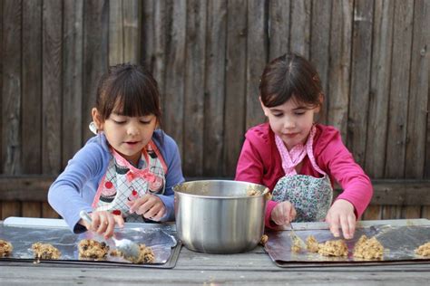 Receta de galletas de avena para hacer con niños