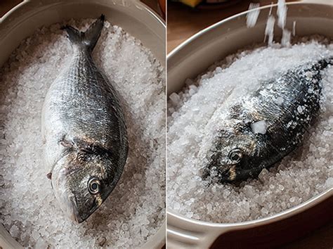 Receta de pescado a la sal