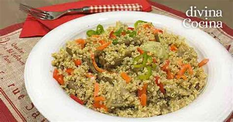Receta de quinoa con verduras   Divina Cocina