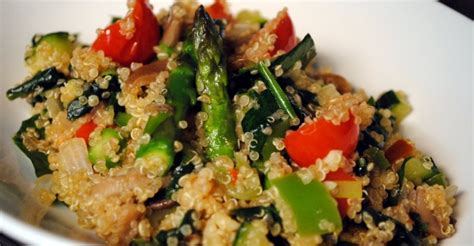 Receta de Quinoa con verduras y salsa de soja | recetolandia