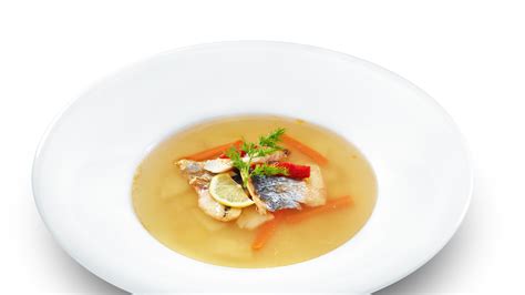 Receta de Sopa de pescado blanco • Gurmé