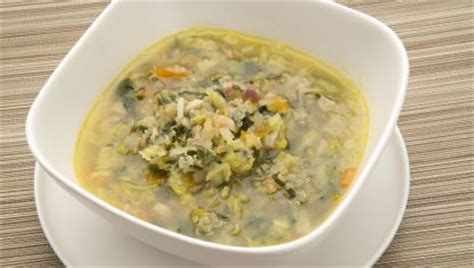 Receta de Sopa de quinoa   Karlos Arguiñano