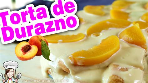 Receta Torta de Duraznos en Almibar   YouTube