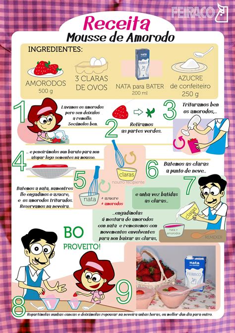 Recetas infantiles: mousse de fresas | Feiraco