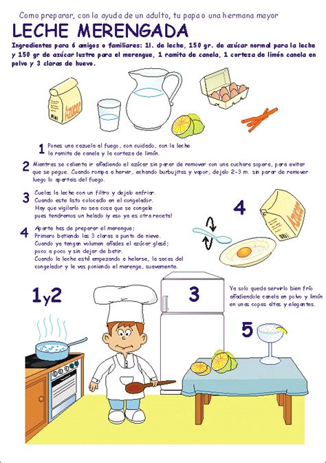 Recetas para niños   Imagui