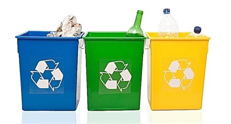 Reciclaje de residuos por colores