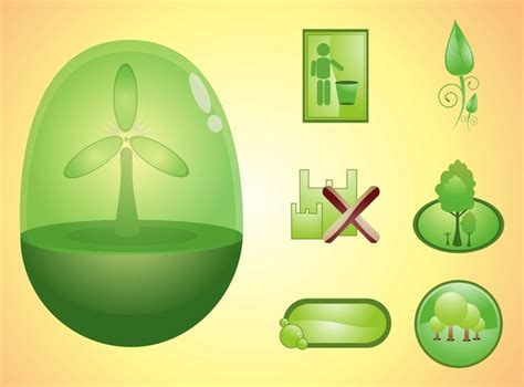 Reciclaje logos medio ambiente iconos | Descargar Vectores ...