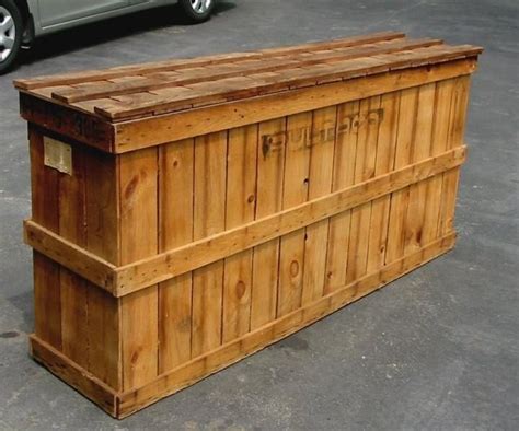reciclo caja grande de madera | Carpinteria Cajas madera ...