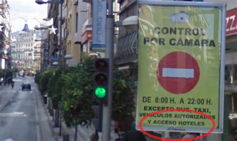 Reclamación ADSL: Multa de tráfico en Granada
