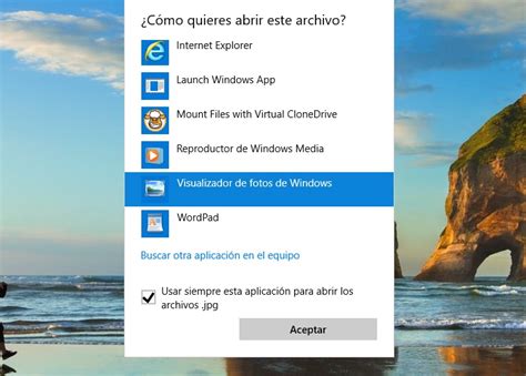 Recuperar el Visualizador de fotos en Windows 10