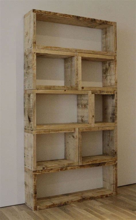 Recycled wood pallet shelves. | For the Home | Pinterest
