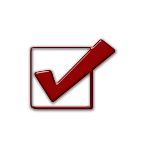 Red Check Mark Image   ClipArt Best